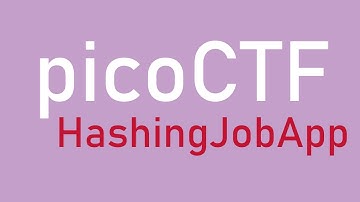 picoCTF - HashingJobApp