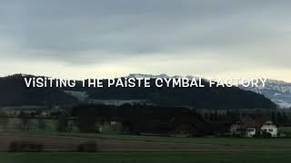 Visit to the Paiste Factory