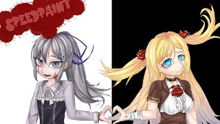 Nidesu (二デス) Speedpaint 22 - Pure or Dirty (Sylvie & Nai)