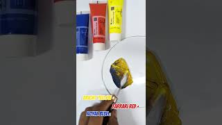 how to create military green color #asmr #art #acraylic