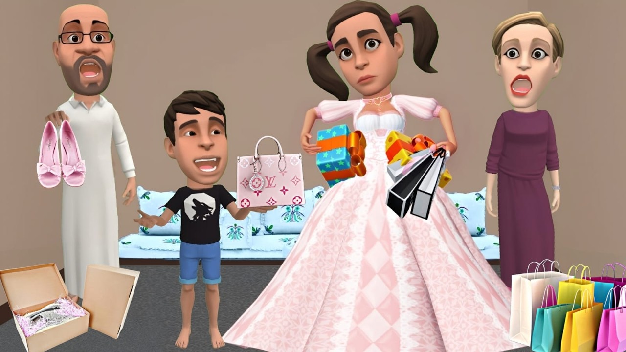 اشتريت أحلى فستان للعيد 👗🤩 #سماسم #مياسم