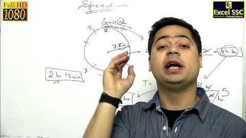Excel SSC - SSC CGL Maths Tutorials - DEMO - Speed (Circular Track)
