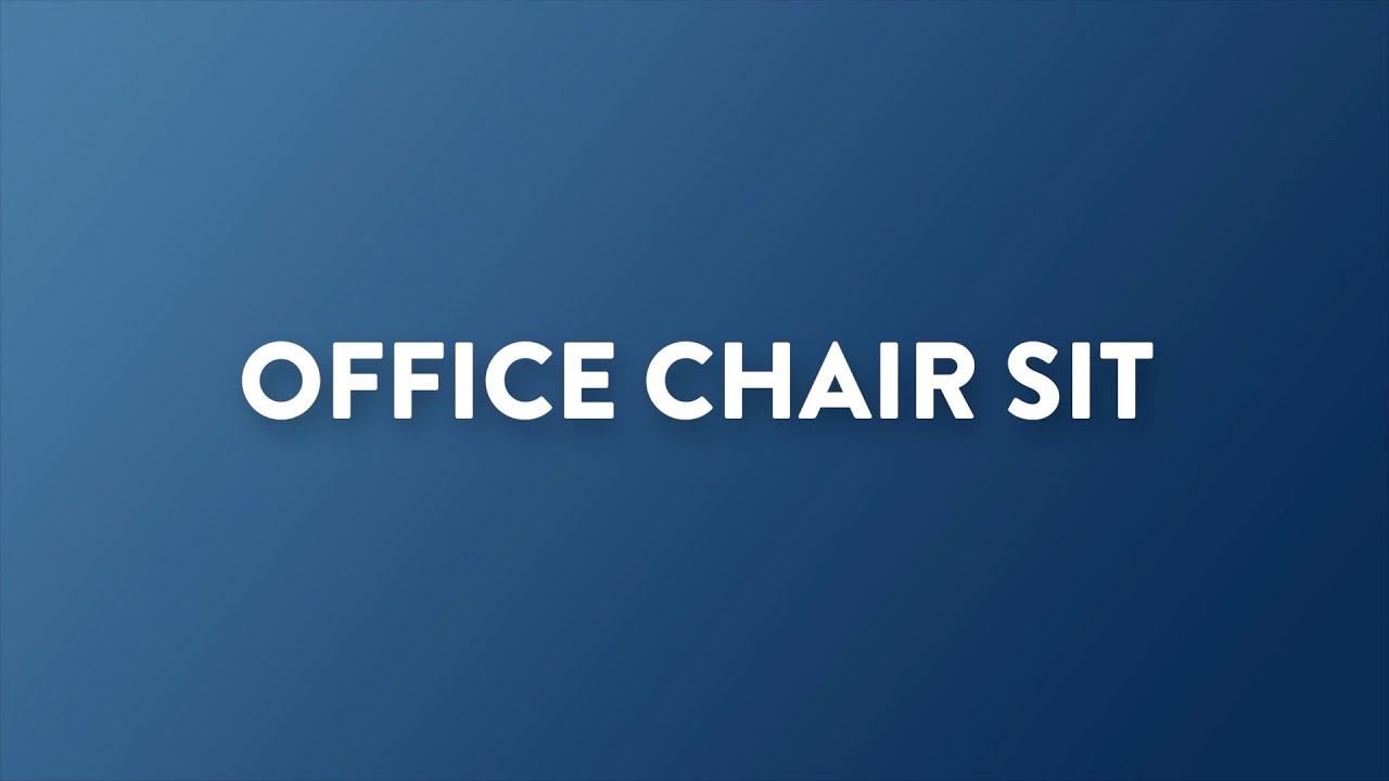 Office Chair Sit | Sound Effect