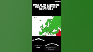 Trying to get a subscriber from every country in Europe part:8! #foryou #maps #mapping #europe #map