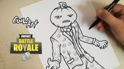 como dibujar a don calabazo fortnite duration 10 32 - dibujos de fortnite a lapiz paso a paso