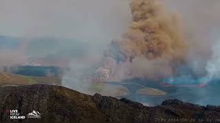 Iceland Eruption: Huge Ash  And Smoke Plumes 29.5.24 (Part3)