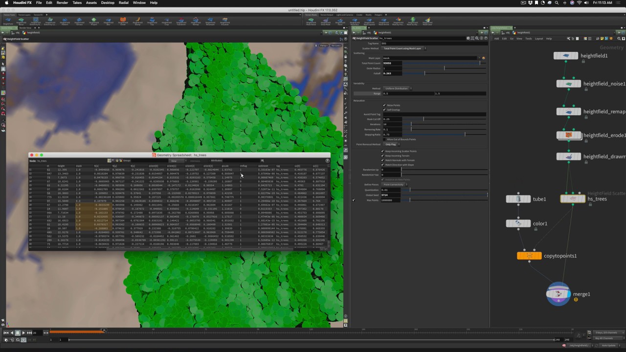 H17 Terrain Master Class Part 02 Heightfield Scatter - YouTube