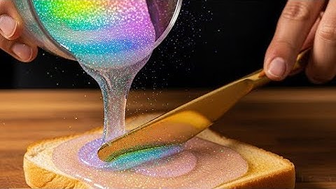 Ai Toast Spread Glass Mukbang Satisfying ASMR Ultimate Mix | Crunchy Glass Fruit 