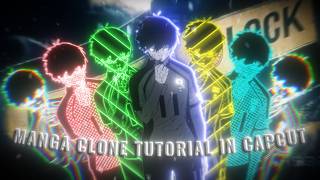 Manga Clone tutorial in Capcut pc | #capcut #capcutpc #edittutorial #manga #anime