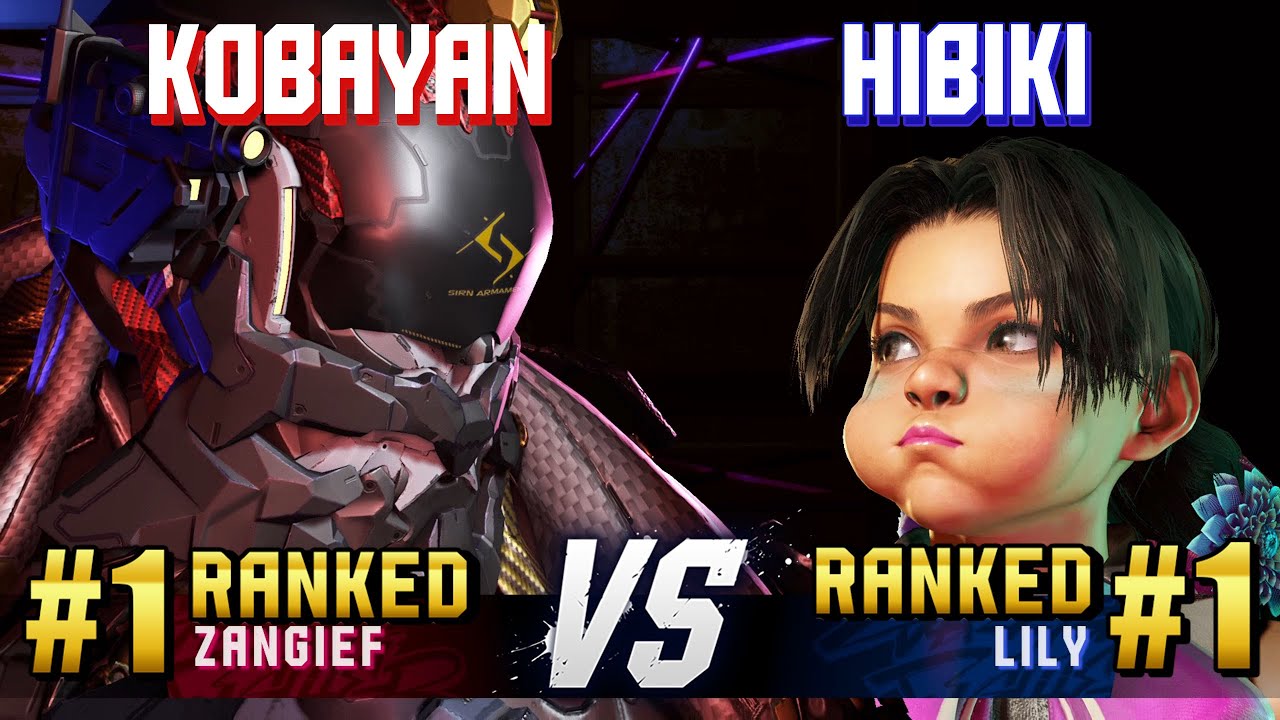SF6 ▰ KOBAYAN (#1 Ranked Zangief) vs HIBIKI (#1 Ranked Lily) ▰ High Level Gameplay