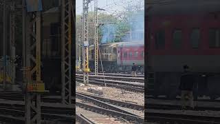 Diesel locomotive #train #railtrack #railway #railwaystation #indianrailways