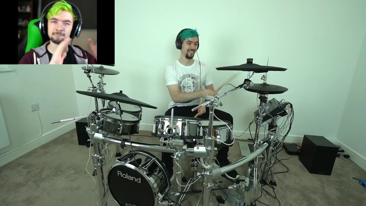 DOWNTOWN!!Jacksepticeye drum edit! YouTube