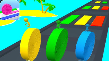 Layers Roll Gameplay All Levels iOS,Android Mobile Game Walkthrough New Update Pro Mix Level#5