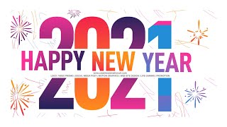 🍷🍾 HAPPY NEW YEAR 2021 ✨🎊 || NEW YEAR ANIMATION 2021 Template || ADVANCE HAPPY NEW YEAR