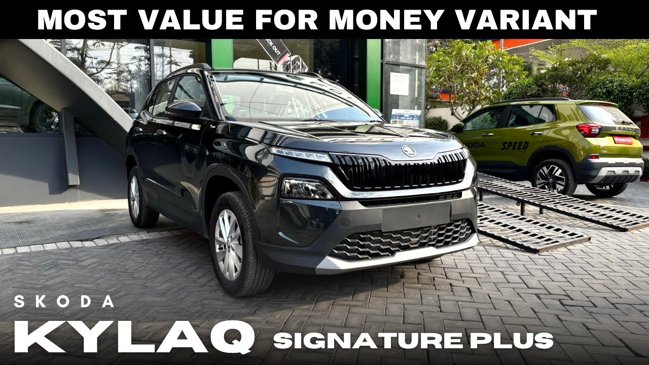 New Skoda Kylaq Signature Plus 2025 | MOST VFM VARIANT ONLY@11.40 LAKHS ...