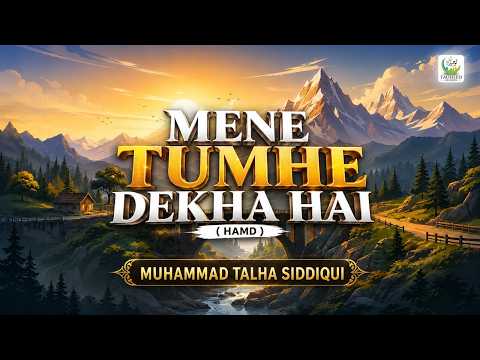 Mene Tumhe Dekha Hai | Muhammad Talha Siddiqui | Beautiful Kalam | Lyrical Video | Tauheed Islamic