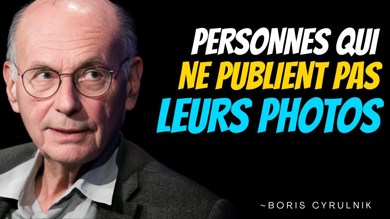 Psychologie des personnes qui ne publient pas leurs photos sur les réseaux sociaux | Boris Cyrulnik