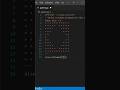 From loops to beautiful patterns 🐍 #shorts #python #programming #coding #pattern #learnpython
