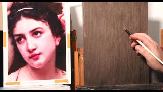 How to Start a Classical Oil Painting Master Copy | William Bouguereau