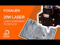 FoxAlien 20w diode laser - Setup, testing and review