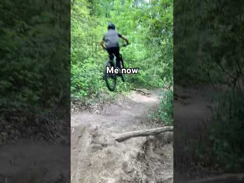 Before vs now #mtb #shorts
