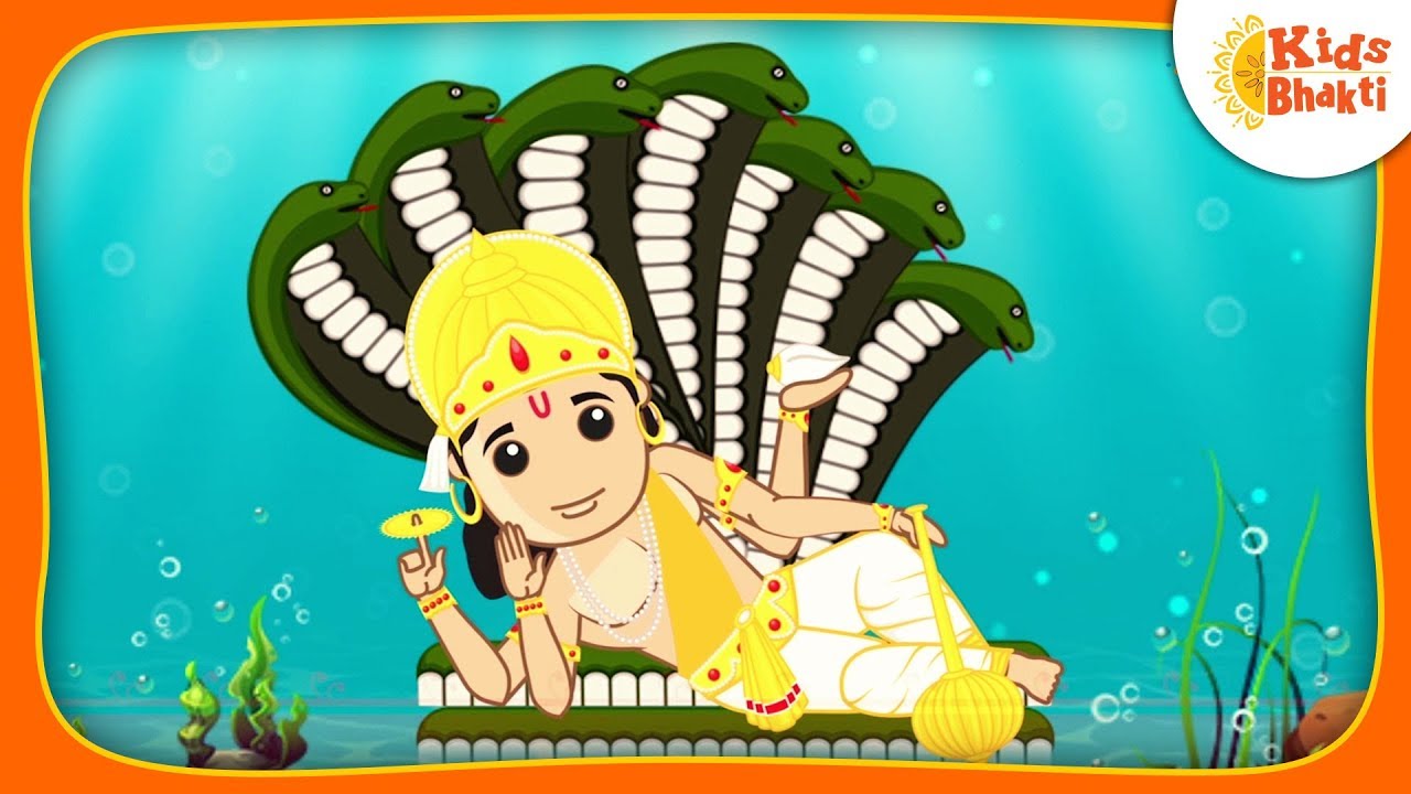 Vishnu Dhyan Shlok (विष्णु ध्यान श्लोक ) | Vishnu Mantra | Kids Bhakti