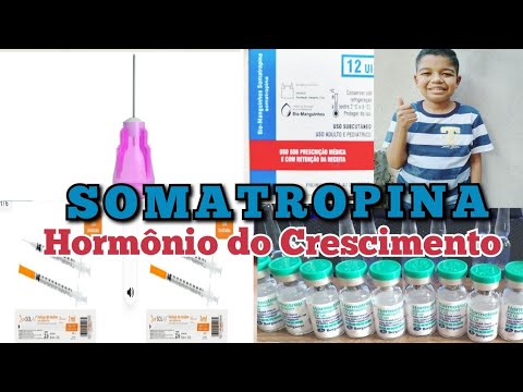 HORMÔNIO DO CRESCIMENTO (GH) | PREPARANDO SOMATROPINA E APLICANDO NO ...