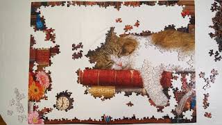 "The Cat Nap" Jigsaw Puzzle Time Lapse - Cozy & Relaxing screenshot 5