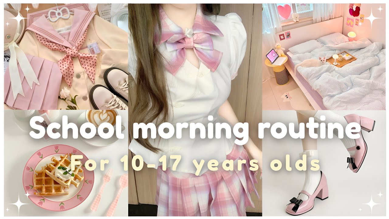 Full day school routine for 10-17 years old 🖇