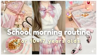 Full Day School Routine For 10-17 Years Old