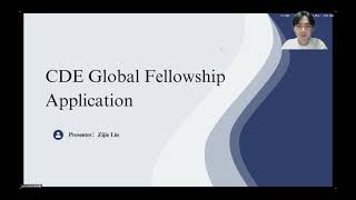 NUS CDE Global Fellowship Application