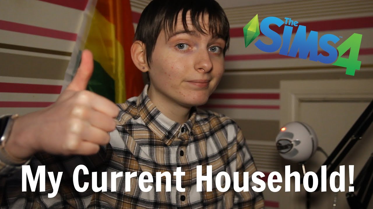 My Current Household in The Sims 4!! - YouTube
