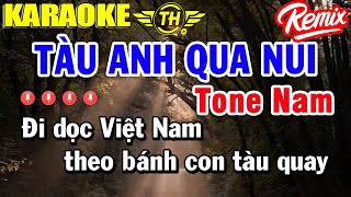 Tu Anh Qua Ni Karaoke Remix Tone Nam Nhc Sng  Trng Hiu