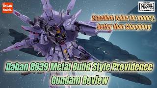 Excellent value for money, better than Changlong.Daban 8839 MB Style Providence Gundam Review