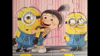 Minions - Kevin & Bob With Agnes: Online Jigsaw Puzzle For Kids screenshot 2
