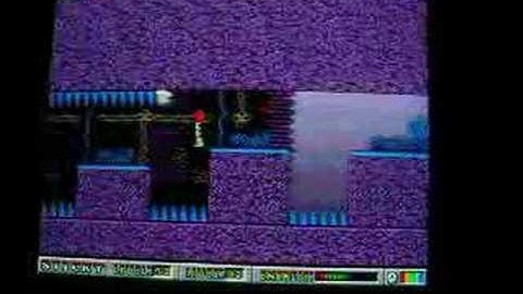 Self made Amiga video game "Sticky3" - made when I was 14/15