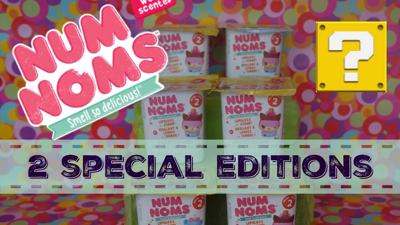 Num Noms Series 2 Mystery Pack Openings I Box Opening I Special Editions I Lipgloss & More!!!!