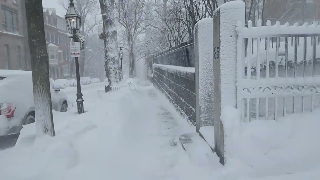 Boston Blizzard 2026 - Beacon Hill 