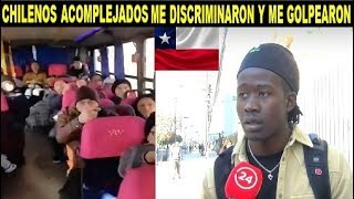 Haitiano es discriminado y golpeado por chilenos en un bus en Viña del Mar Chile