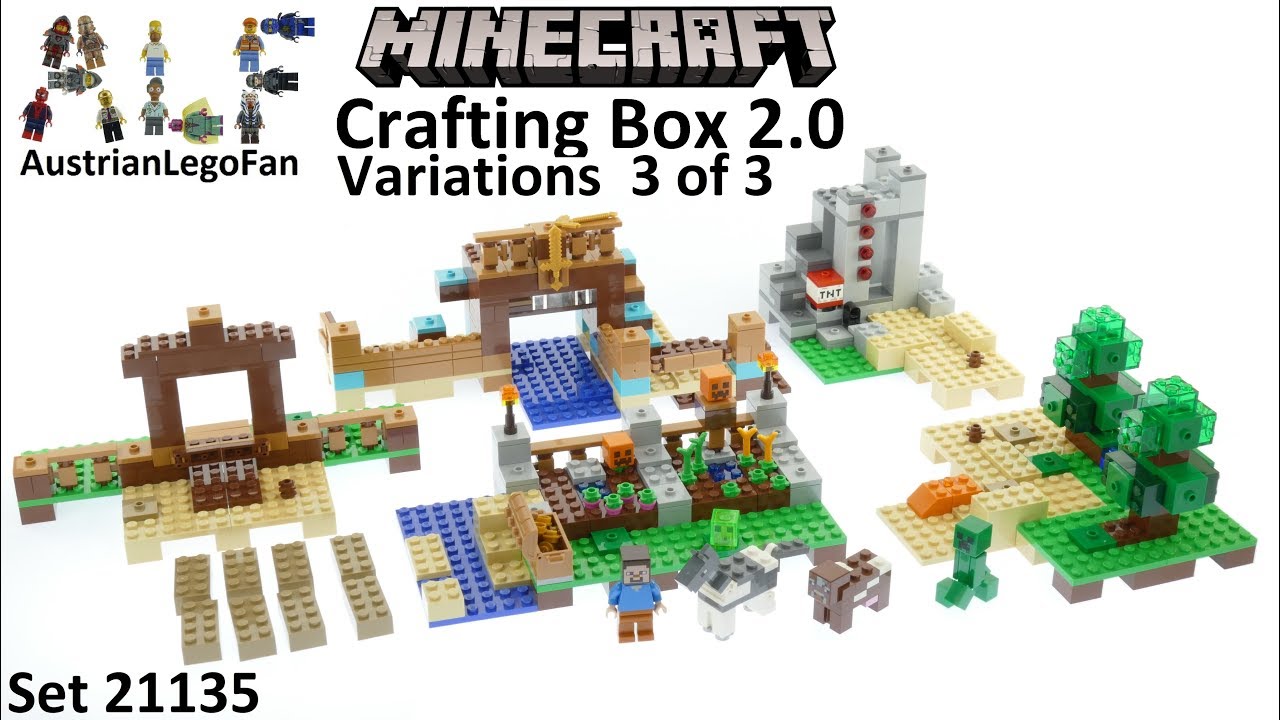 The Crafting Box 2.0 21135, Minecraft®