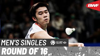 LI-NING China Masters 2024 | Kunlavut Vitidsarn (THA) [5] vs. Wang Tzu Wei (TPE) | R16