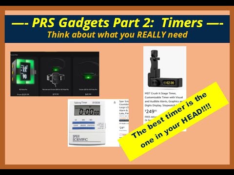 Prs Standard Timer Stage Timers for PRS - Do You Need One? - YouTube