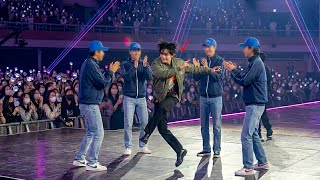 The Stadium Erupts! Taehyung Invites Wooga to Dance, ARMYs Scream!