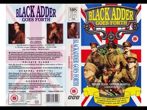 Original VHS Opening and Closing to Blackadder Goes Forth
