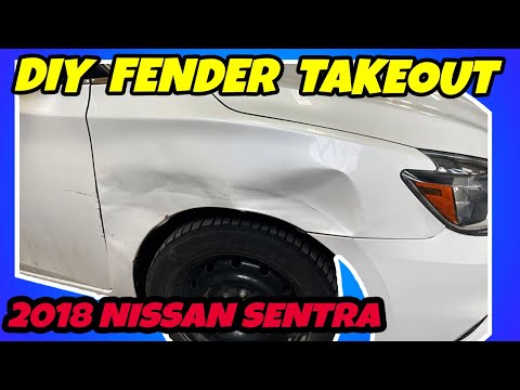 DIY 2016 – 2017 – 2018 Nissan Sentra Fender Takeout/Removal