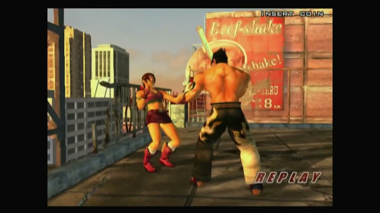 Tekken 5 Jin vs Julia