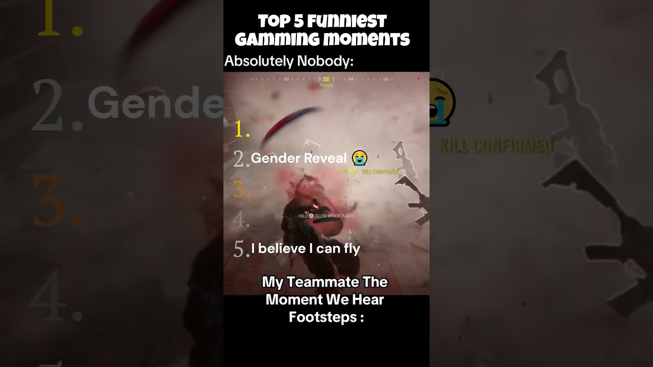 Top 5 Funniest Gaming Moments