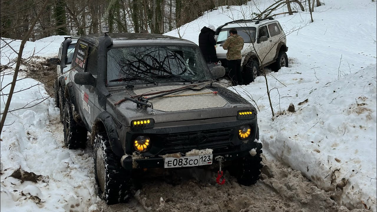 Дорога на Перевал Гизла зимой 6.01.26 
