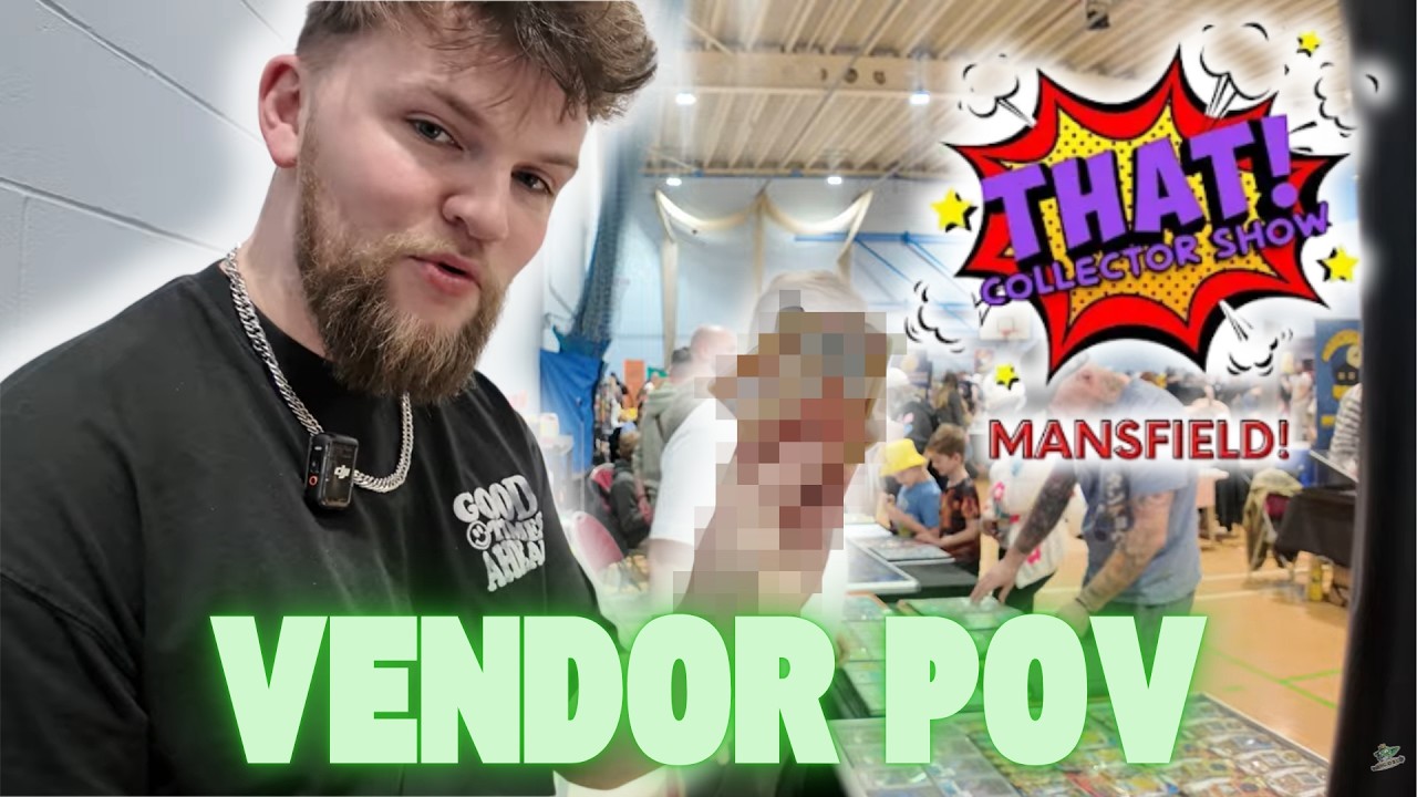 Vendor POV THAT COLLECTORS Card Show Mansfield - Rifbound to the moon & Pokemon Sales! #pokemon