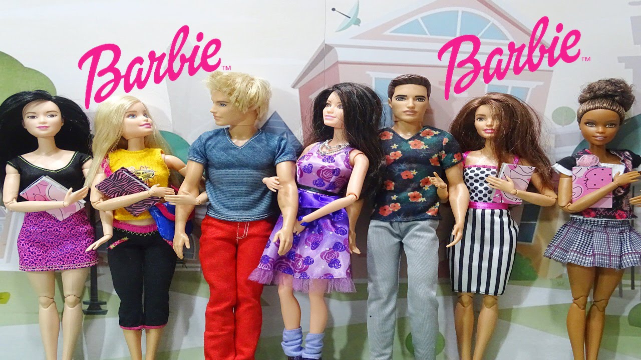 Barbie gençlik dizisiBarbie Havalı Kızlar Yeni Okul